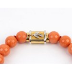 Cerasuolo coral necklace