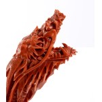 Important Chinese Cersuolo coral carving Republic period