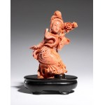 Chinese Cersuolo coral carving Republic period