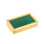 Enameled gold box 20th century
