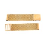 Gold watch bracelet 1960s