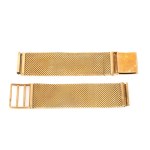 Gold watch bracelet 1960s