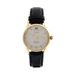 LONGINES, Flagship: gold wristwatch 1960s