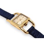 JAEGER LE-COULTRE, Lucchetto: 18k gold wristwatch 1950s-1960s