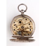 Sterling silver swiss pocket watch 1880-1890