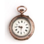 Solid silver Swiss pocket watch circa 1900-1910
