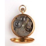 OMEGA, 18K gold Swiss pocket watch circa 1890-1910