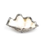 FEDERICO BUCCELLATI, Natural Marine Shell Mounted in Silver Italy, 20th century
