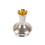 BULGARI, Sterling silver Solifiore vase Italy, 20th century