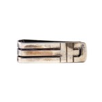 BULGARI, Italian Sterling silver money clip second half of the 20th century