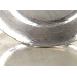 Set of 12 peruvian sterling silver small plates mid-20th Century