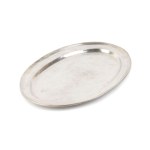 Peruvian sterling silver tray mid-20th Century