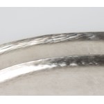 Peruvian sterling silver tray mid-20th Century