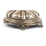 Italian solid silver vase early 20th century