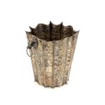 Italian solid silver champagne bucket mid-20th Century