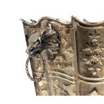 Italian solid silver champagne bucket mid-20th Century