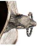 Italian solid silver champagne bucket mid-20th Century