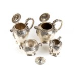 FASSI ARNO, Italian solid silver tea and coffee set 1935-1945