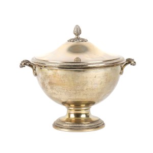 Italian soli silver tureen first half of the 20th century