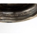 Italian solid silver candlestick early XX century