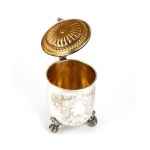 italian solid silver tankard 20th century