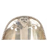 Italian solid silver basket mid-20th Century
