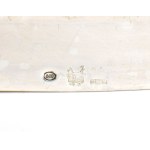 CESA, A pair of Italian solid silver trays second half of the 20th century