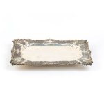 Italian solid silver serving tray mid-20th Century