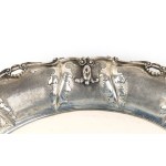 Two italian solid silver dishes first half of the 20th century