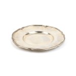 Italian solid silver dish first half of the 20th century