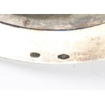Italian solid silver dish first half of the 20th century