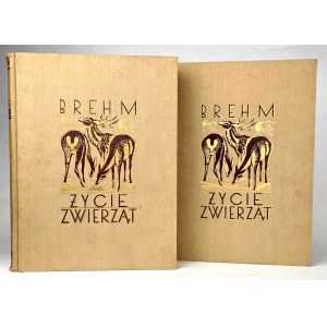 BREHM—THE LIFE OF ANIMALS, Vols. I–II [complete set] PUBLISHING FORMAT: Color plates, illustrations