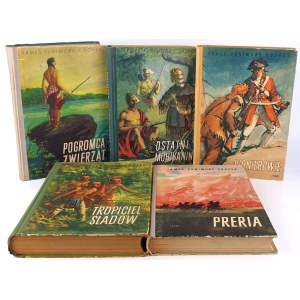 COOPER—THE FIVE BOOKS OF THE ADVENTURES OF FALCON EYE [The Best Edition]