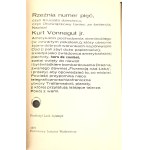 VONNEEGUT- RZEŹNIA NUMER PIĘĆ wyd. 1