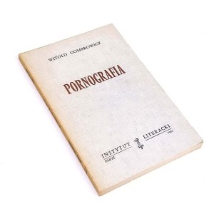 GOMBROWICZ – PORNOGRAFIE IL Paříž