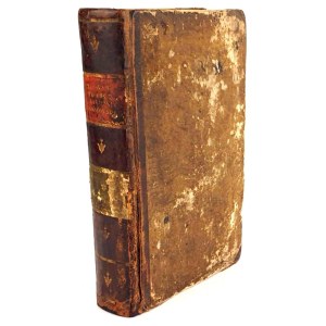 POLISH-LATIN DICTIONARY FOR SCHOOL USE. Wrocław, 1819