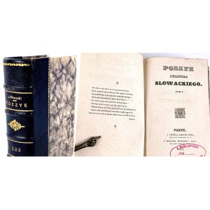SLOVAK - POEMS, vols. 1–3 [complete set in 1 vol.] Paris 1832, first editions
