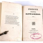 SLOVAK - POEMS, vols. 1–3 [complete set in 1 vol.] Paris 1832, first editions