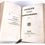SLOVAK - POEMS, vols. 1–3 [complete set in 1 vol.] Paris 1832, first editions
