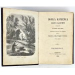DANTE ALIGHIERI—THE DIVINE COMEDY. First Polish edition, 1860, with illustrations.