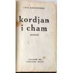KRUCZKOWSKI - KORDJAN I CHAM. Wyd.1, 1932