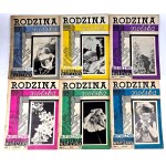 POLISH FAMILY. Illustrated monthly. Vol. 10, 1936, Nos. 1–12 (complete set for the year), original covers