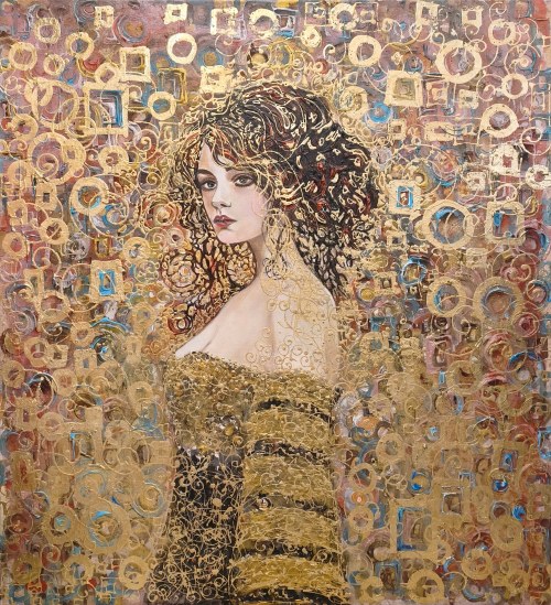 Mariola Świgulska, Iluzoryczna subtelność w złotych ornamentach Klimta