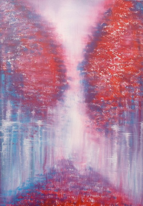 Mariola Świgulska, Spacer o poranku, 2018