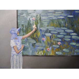 Mariusz Zdybał, *Touch* from the series *Visits to the Impressionists*, 2025