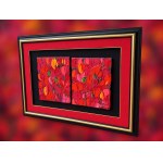 Joanna Mieszko, Poppies, diptych