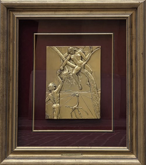 Salvador Dali (1904-1989), Grzech Pierworodny z cyklu Wielki Mistrz