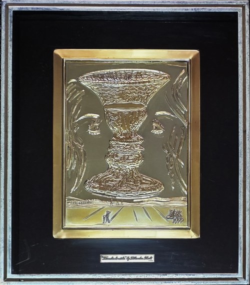 Salvador Dalí (1904 -1989), Fuente de Vida (Źródło życia), srebro 1977