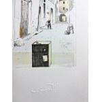 Salvador DALI (1904–1989), “Suburb of the Paranoiac-Critical City” (French: Banlieue de la ville paranoïaque-critique), 1974