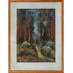 Wiktor Zin, Forest Path, 1990